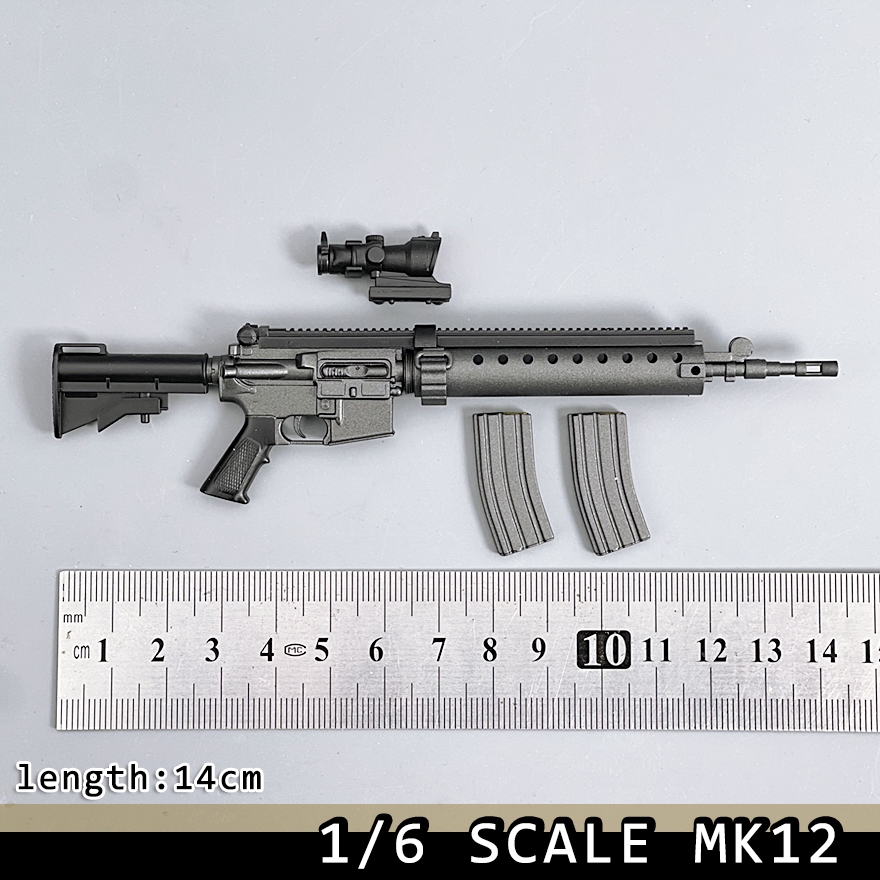 Model Kit Figures - 1/6 Scale MK12 SPR Sniper Rifle