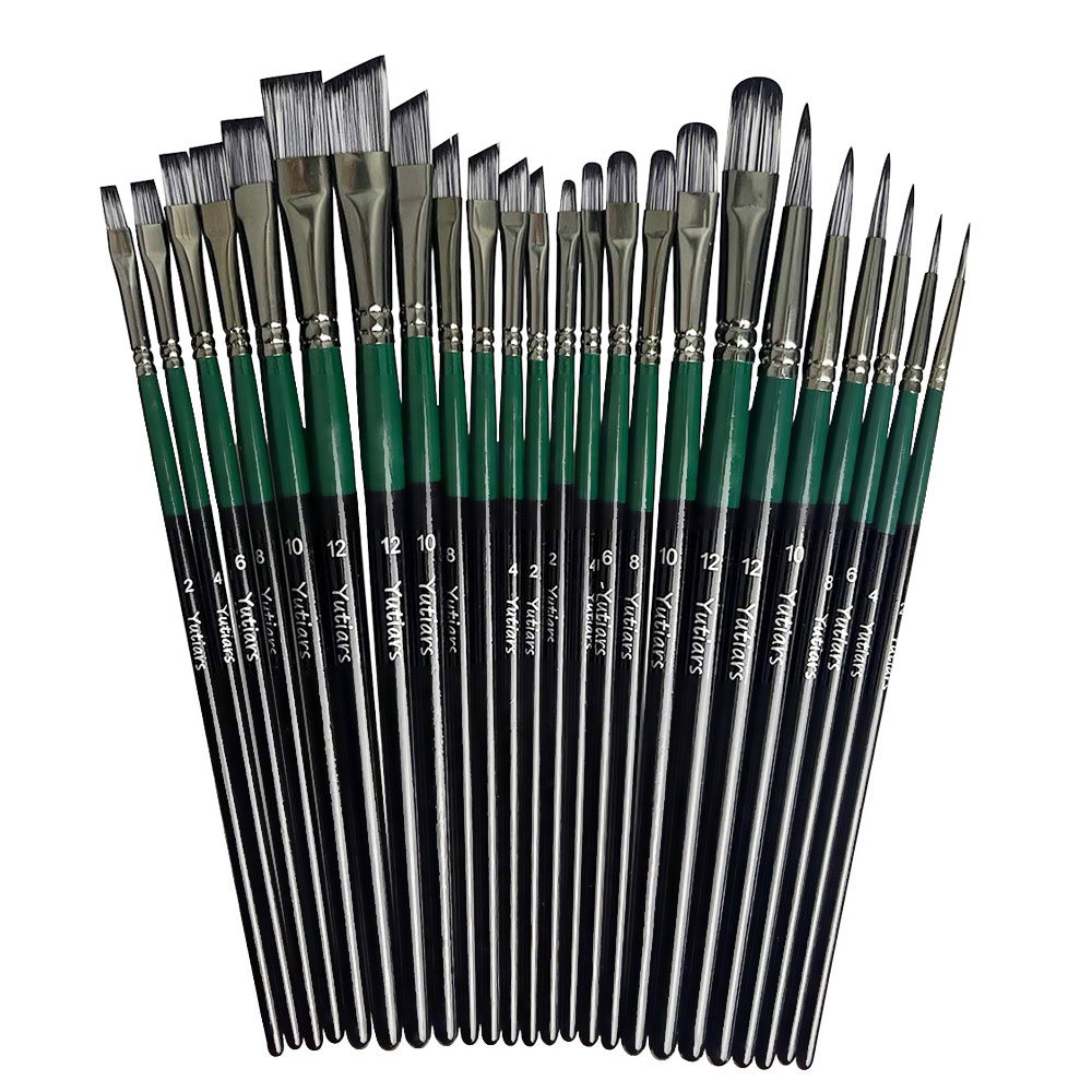 Model Kit Acrylic Paint - Yutiars Professional Artist Paint Brush Set