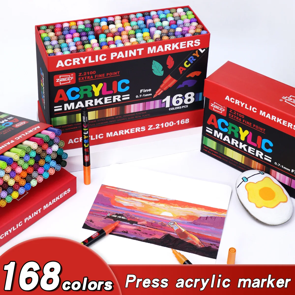 Model Kit Acrylic Paint - 36-240 Colors Acrylic Paint Marker Pens