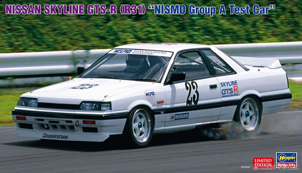 Model Kit Nissan Skyline - Static Assembled Car Model Hasegawa-20549 1/24