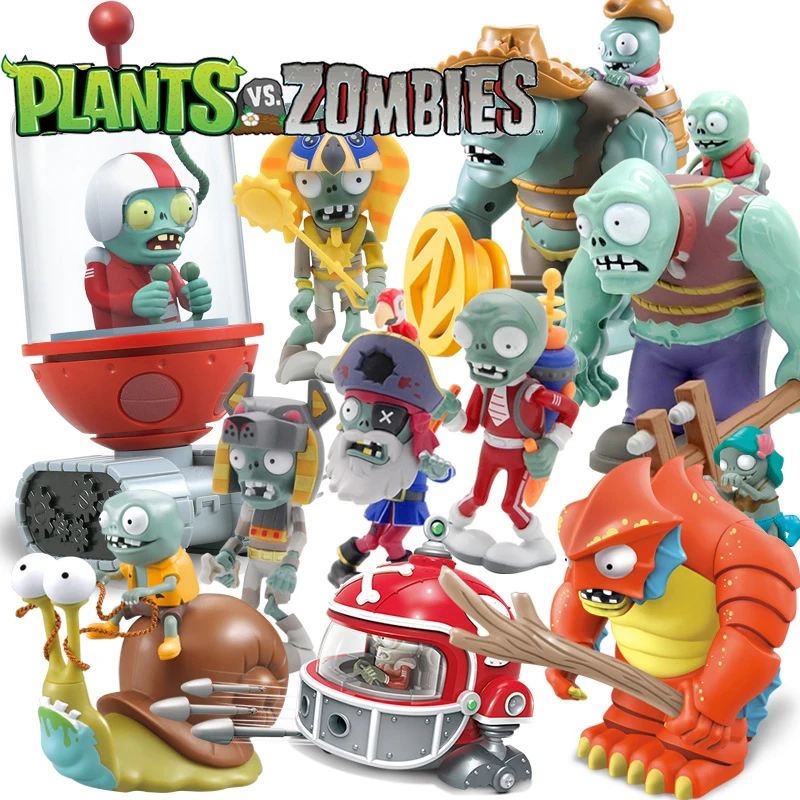 Model Kit Zombie - Plants Vs Zombies 2 Toy Set