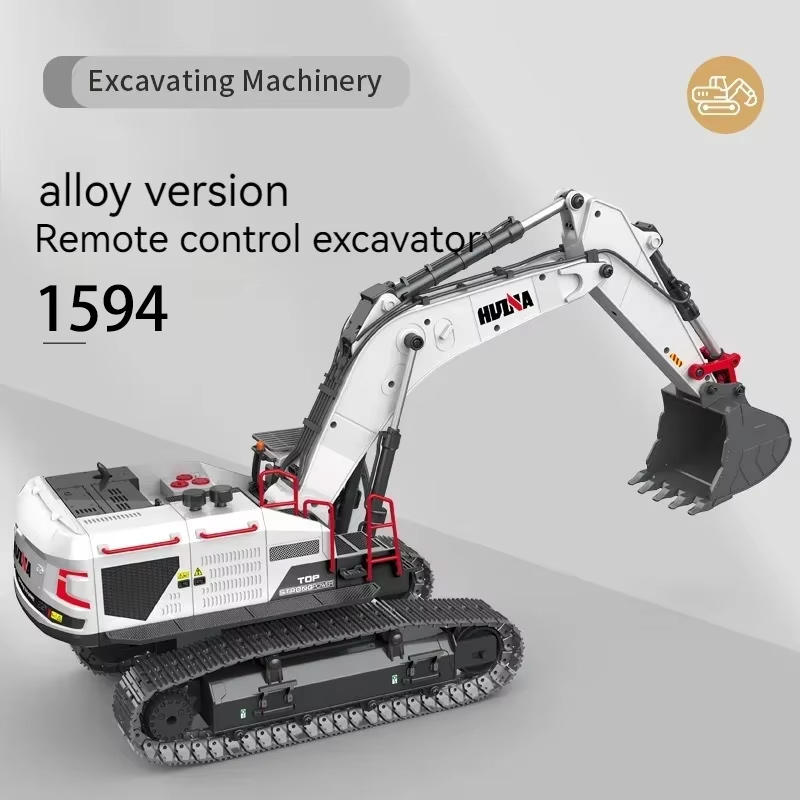 Model Kit Excavator - Huiner 1594 1/14 2.4GHz RC Simulation