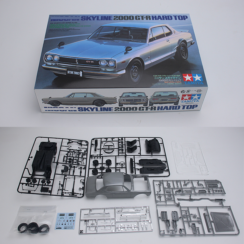 Model Kit Nissan Skyline - TAMIYA Plastic model kit 24194 2000GT-R