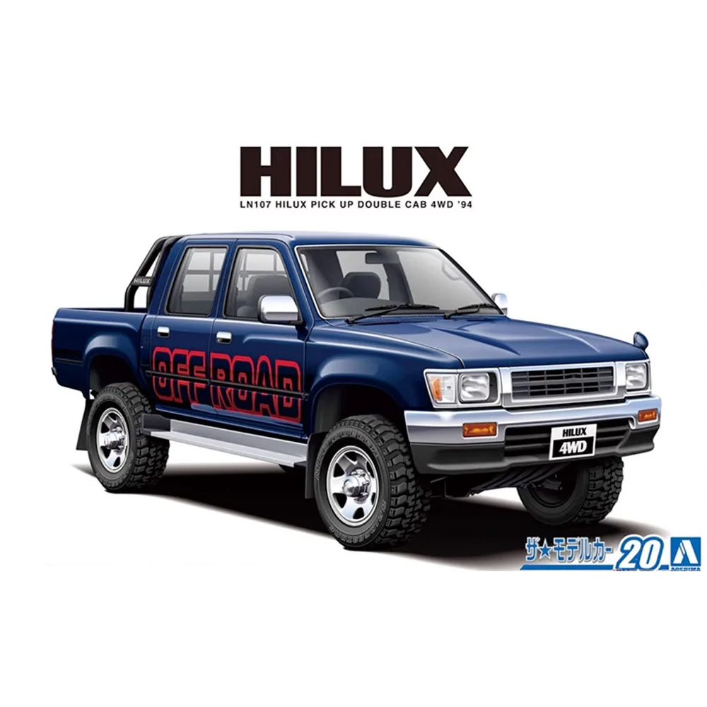Aoshima 06217 1/24 LN107 Hilux - огляд і ціна Model Kit Nissan Skyline