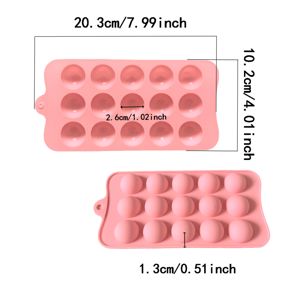 15 cavity semi-circular chocol - огляд і ціна Model Kitchen Set