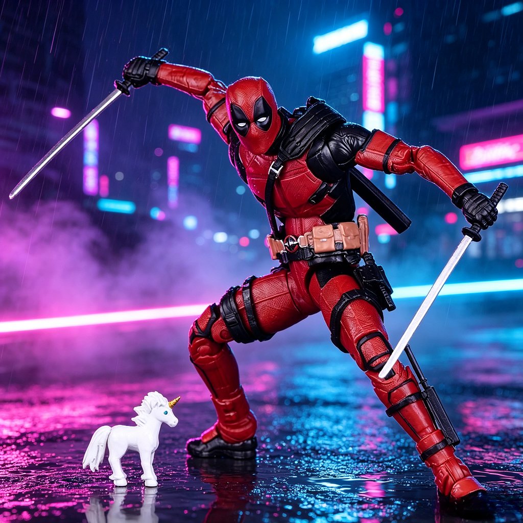 Deadpool Action Figure X-Men L - огляд і ціна Model Kit Deadpool