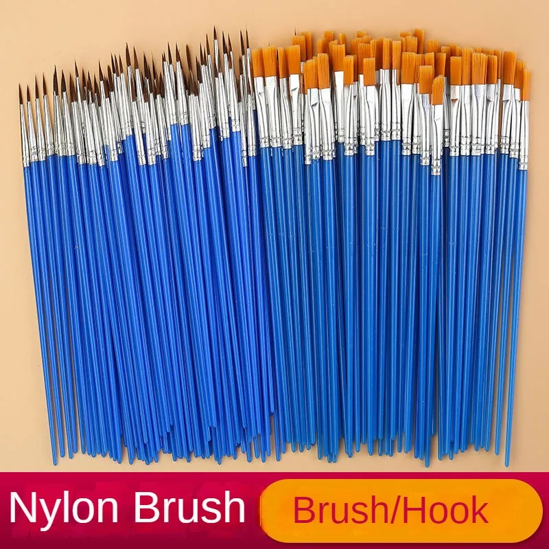 10/20/50Pcs Painting Brushes S - огляд і ціна Model Kit Acrylic Paint