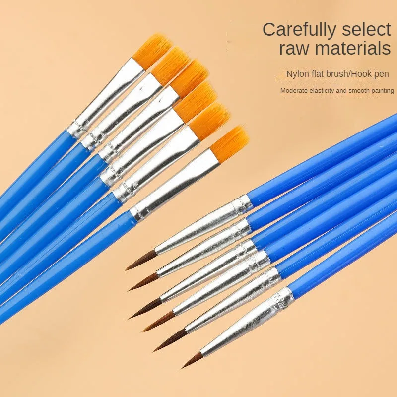 10/20/50Pcs Painting Brushes S - огляд і ціна Model Kit Acrylic Paint