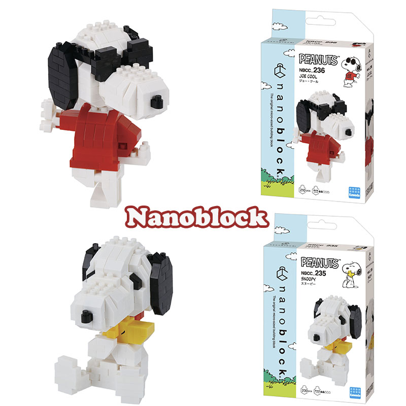 Nanoblock Peanuts Series Joe C - огляд і ціна Model Kit Japan