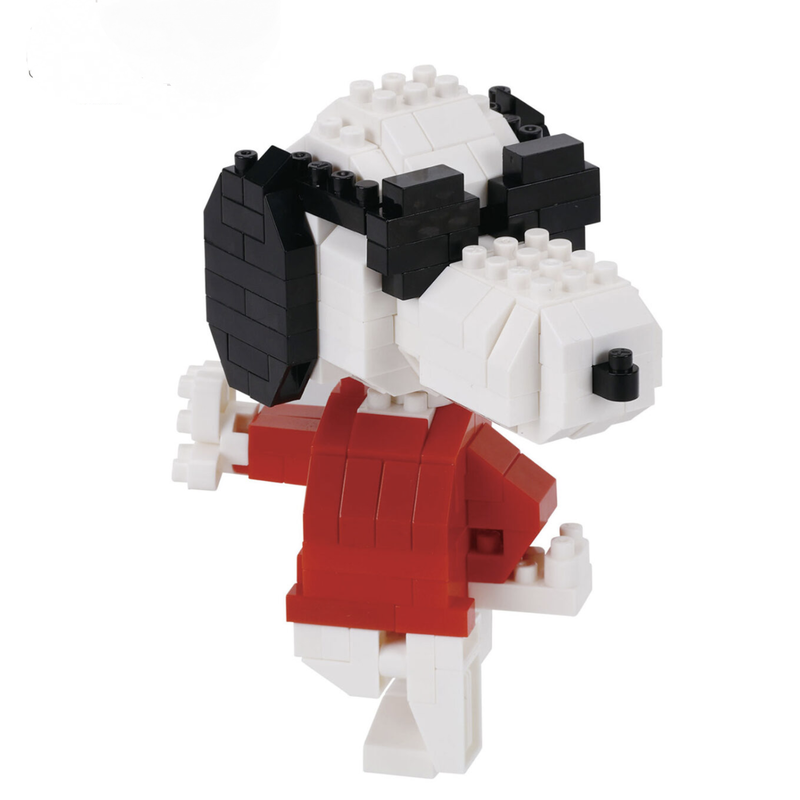 Nanoblock Peanuts Series Joe C - огляд і ціна Model Kit Japan