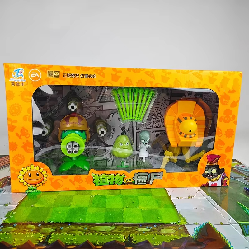 Plants Vs Zombies 7 Hole Gatli - огляд і ціна Model Kit Zombie