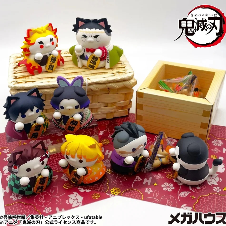 New 8pcs Demon Slayer Action F - огляд і ціна Model Kit Demon Slayer