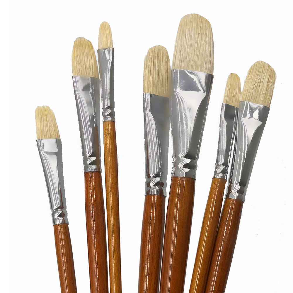 Professional Hog Bristle Filbe - огляд і ціна Model Kit Acrylic Paint
