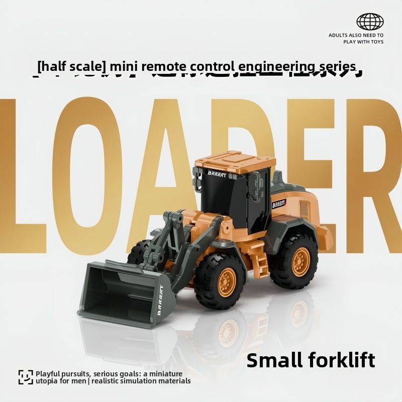 1:64 Metal RC Engineering Car  - огляд і ціна Model Kit Excavator