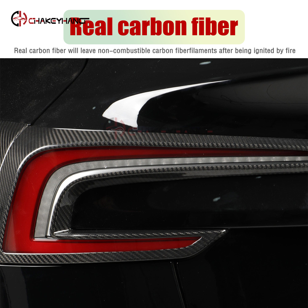 Real Carbon Fiber Rear Car Tai - огляд і ціна Frame Model Kit