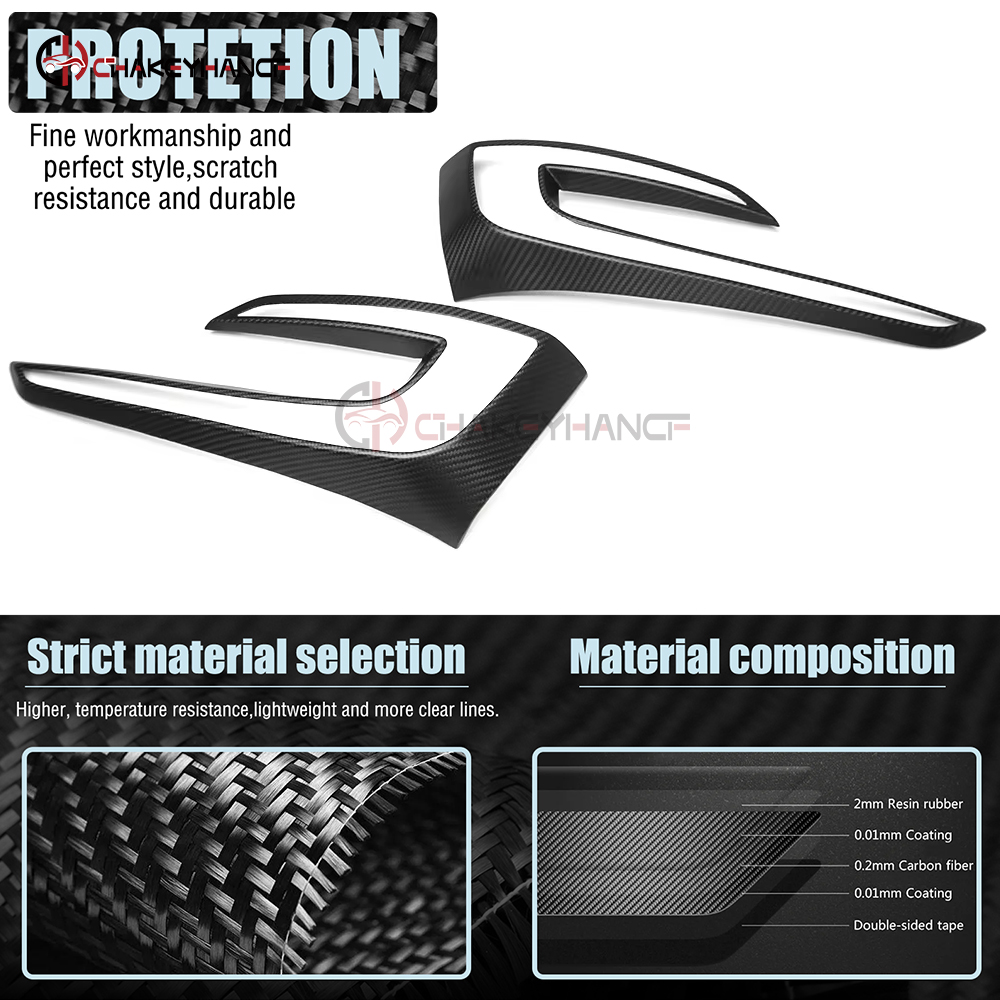 Real Carbon Fiber Rear Car Tai - огляд і ціна Frame Model Kit