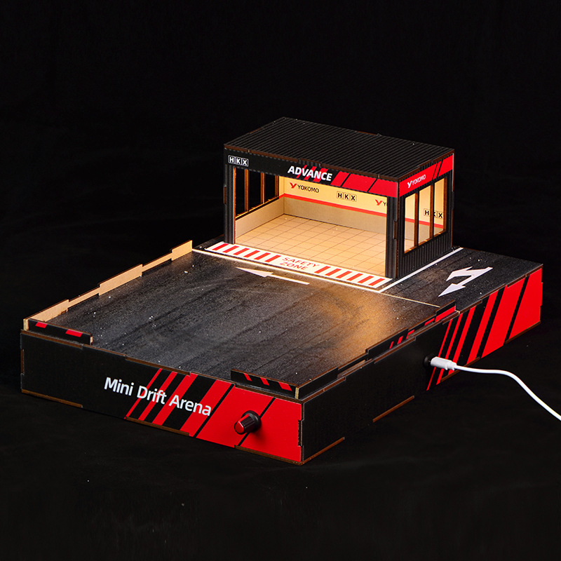 1:64 Scale DIY Drift Track Dio - огляд і ціна Model Kit Simulator