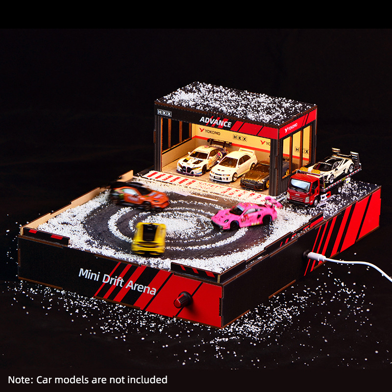 1:64 Scale DIY Drift Track Dio - огляд і ціна Model Kit Simulator