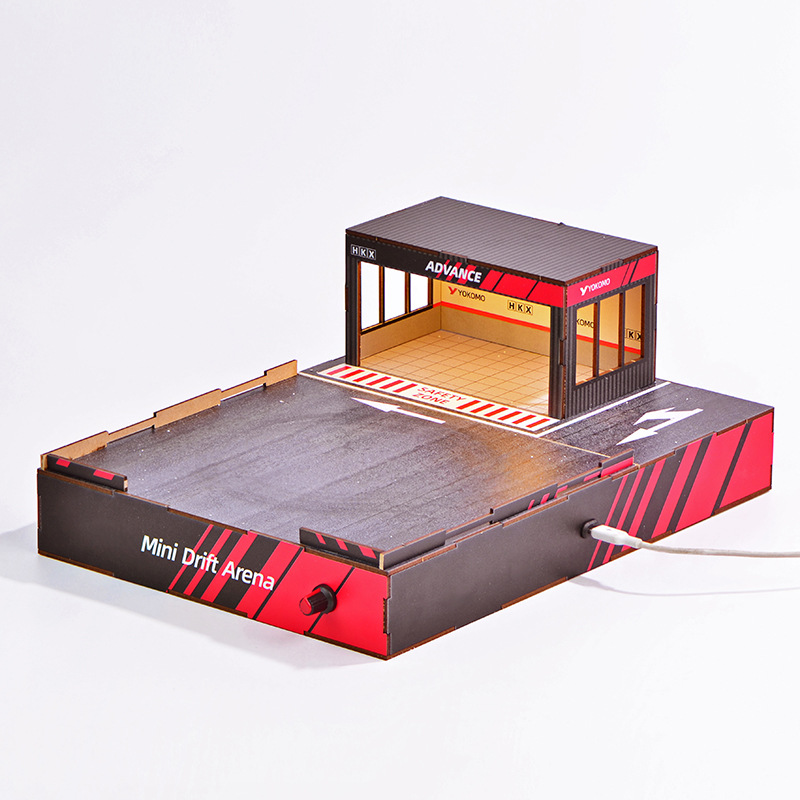 1:64 Scale DIY Drift Track Dio - огляд і ціна Model Kit Simulator