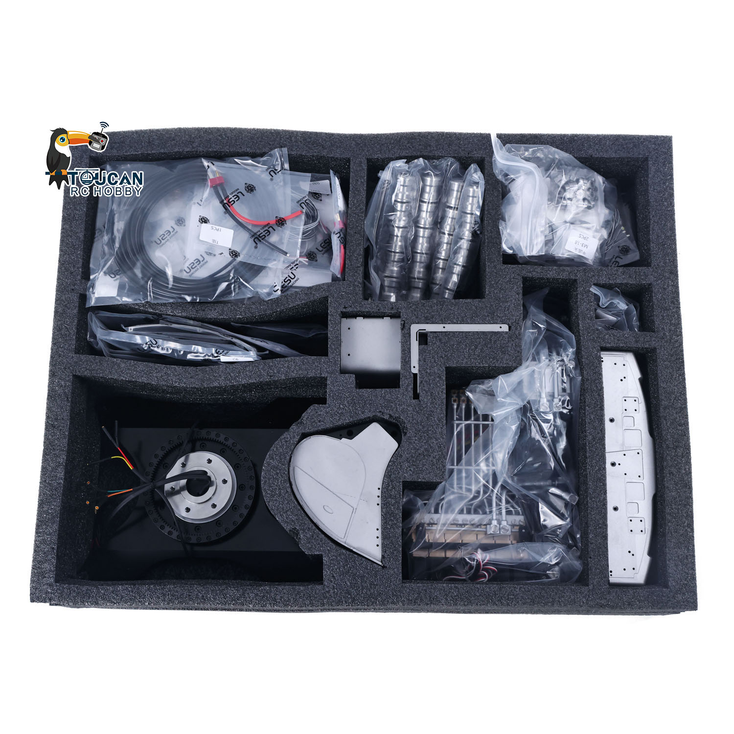 1/14 LESU LR945 KIT RC Hydraul - огляд і ціна Model Kit Excavator