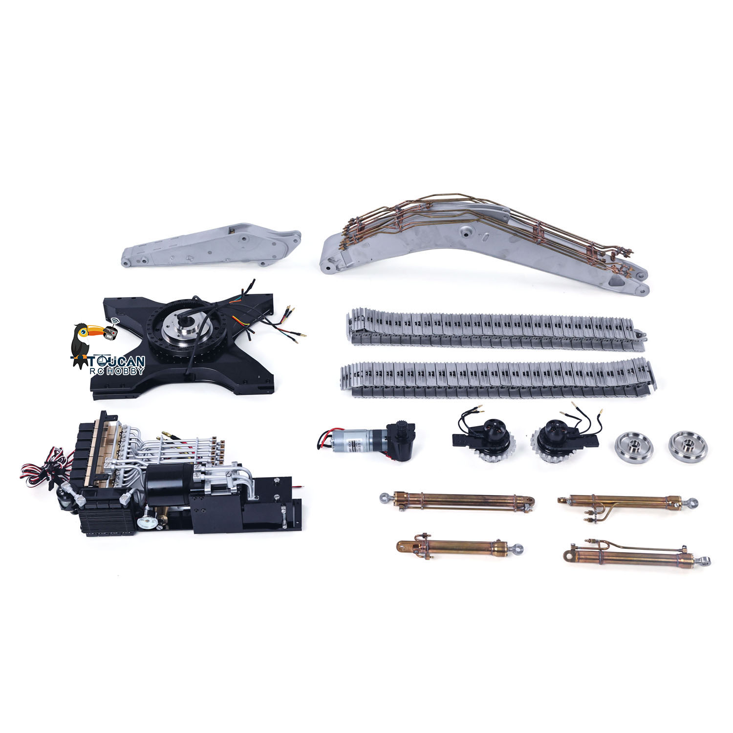 1/14 LESU LR945 KIT RC Hydraul - огляд і ціна Model Kit Excavator