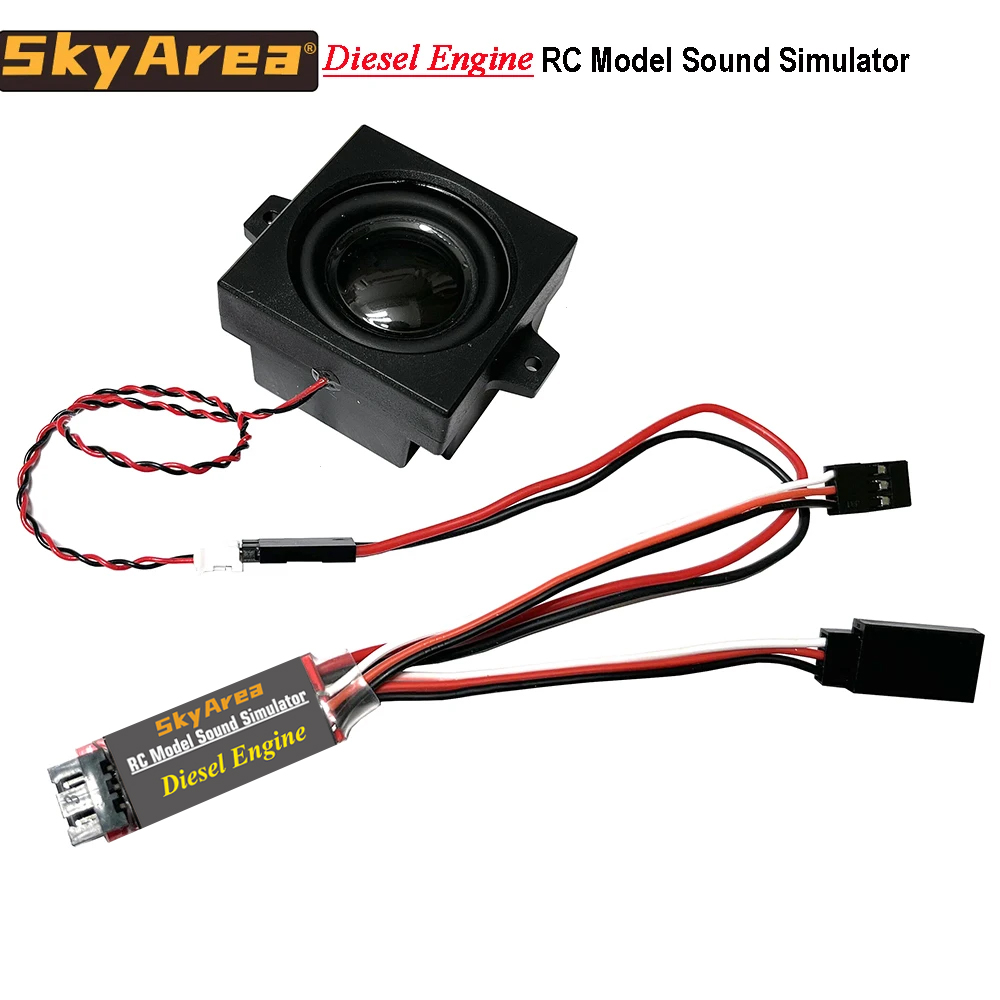 RC Diesel Engine Sound Module  - огляд і ціна Model Kit Excavator