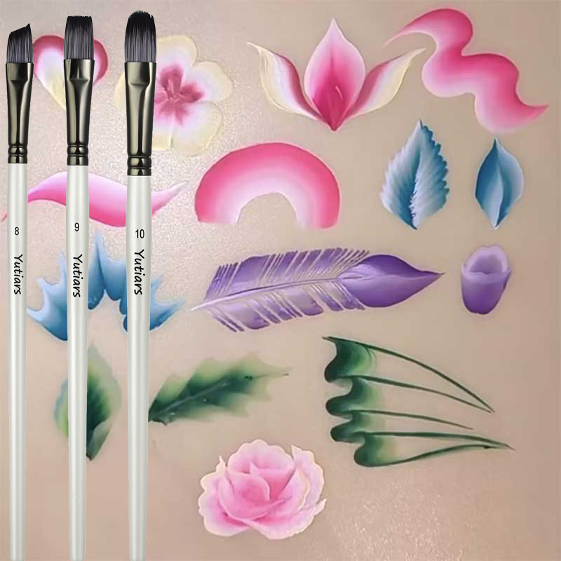 10-Piece Face Painting Brush S - огляд і ціна Model Kit Acrylic Paint