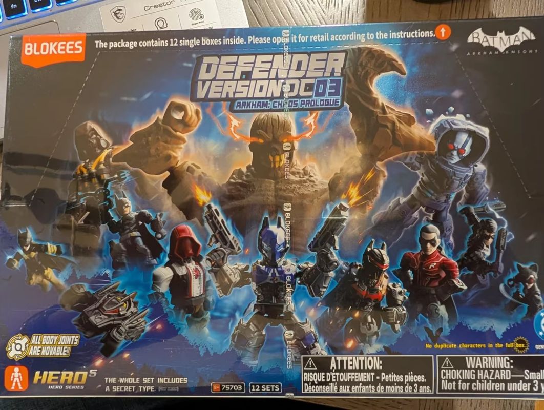In Stock Blokees Dc Defender V - огляд і ціна Model Kit Batman