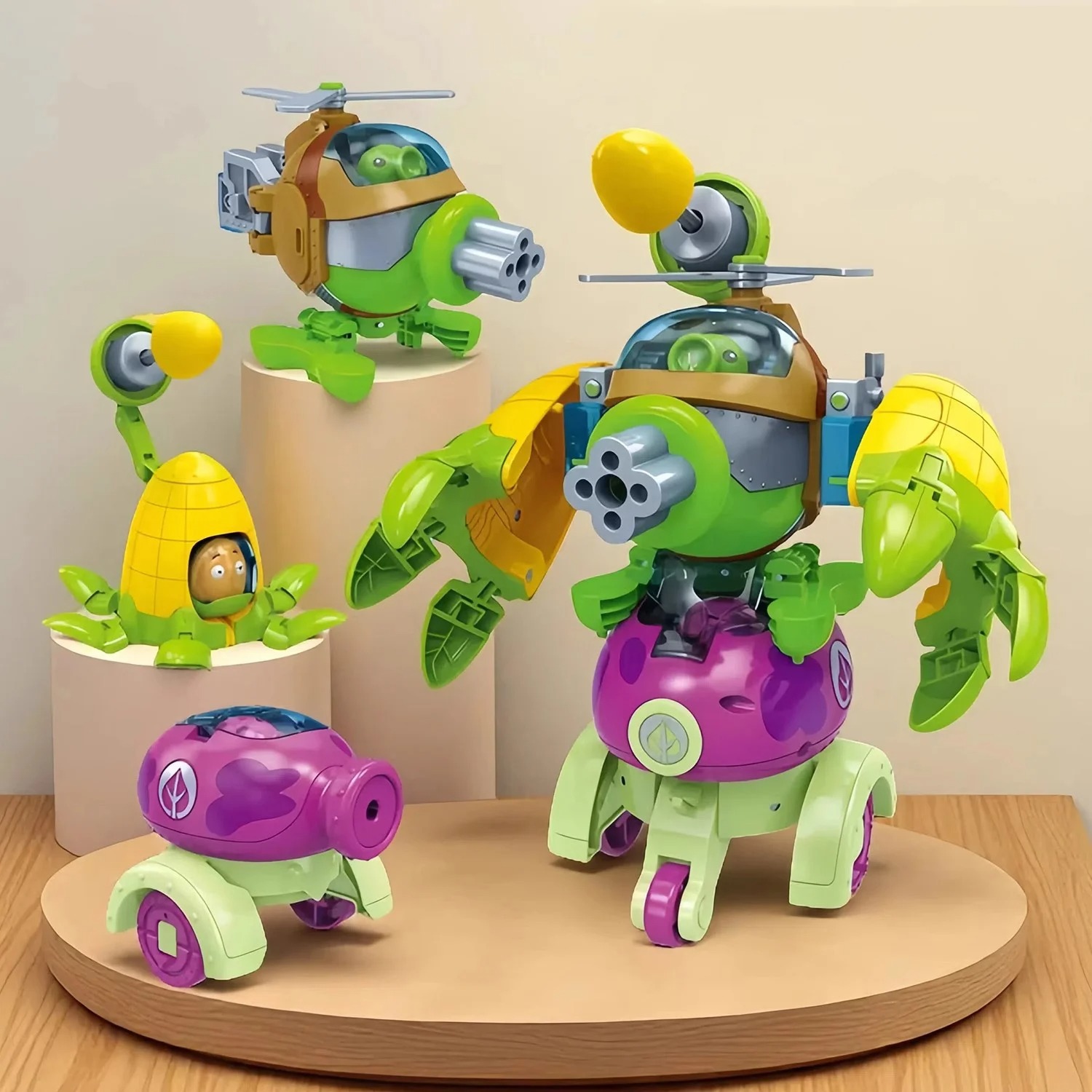 2025 New Plants vs. Zombies Ro - огляд і ціна Model Kit Zombie