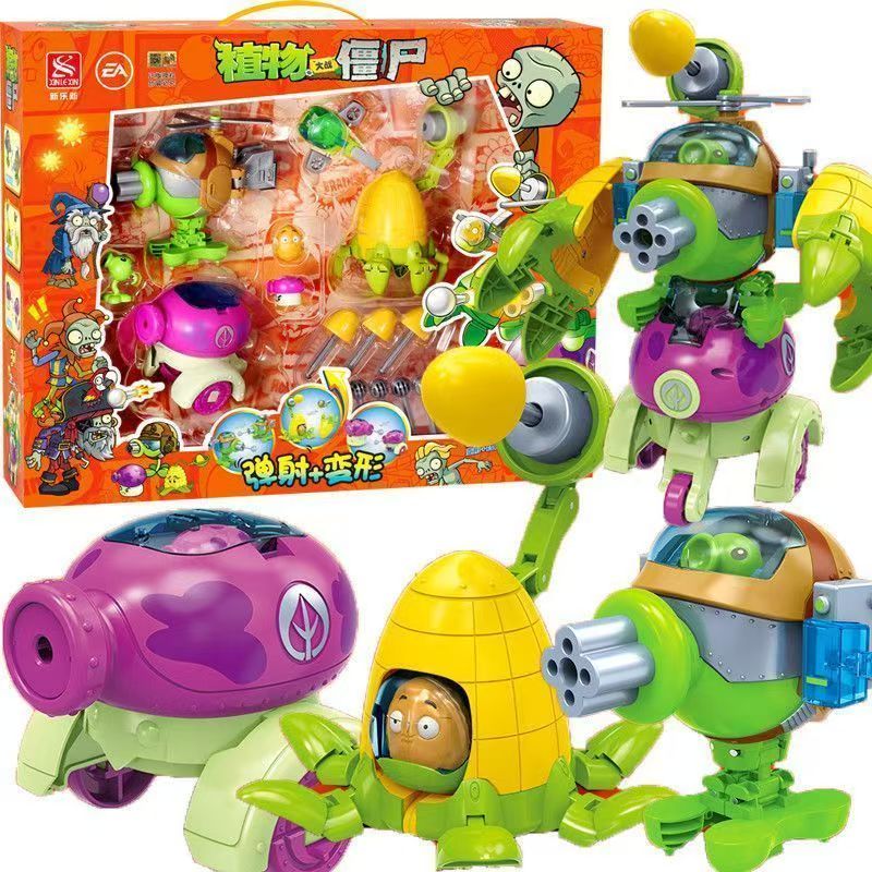 2025 New Plants vs. Zombies Ro - огляд і ціна Model Kit Zombie