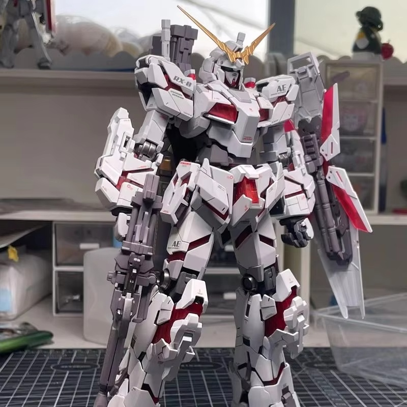 In Stock Hg 1/144 Rx-0 Unicorn - огляд і ціна Model Kit Jms