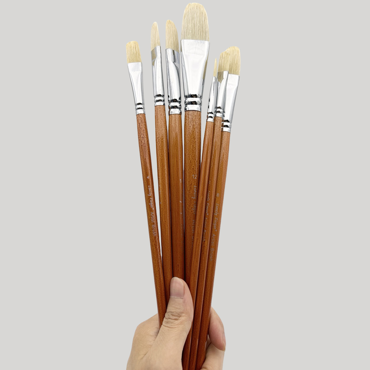 Professional Hog Bristle Filbe - огляд і ціна Model Kit Acrylic Paint