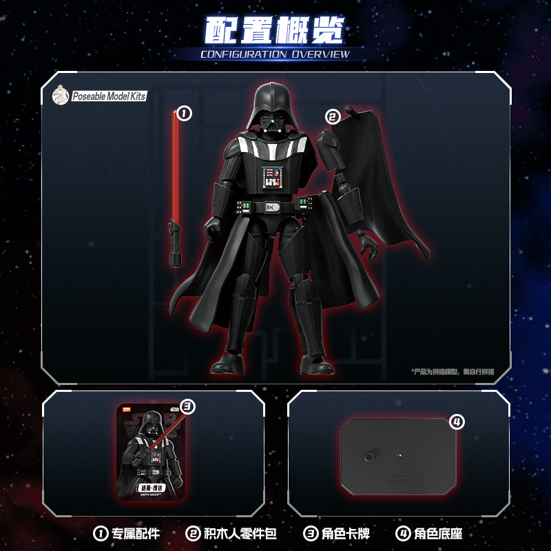 Blokees Star Wars Galaxy Vol.2 - огляд і ціна Model Kit Figures