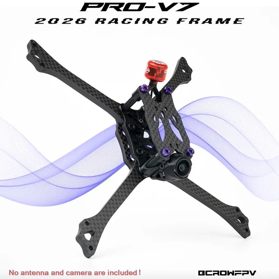 BCROWFPV PRO-V7 Racing Drone F - огляд і ціна Frame Model Kit