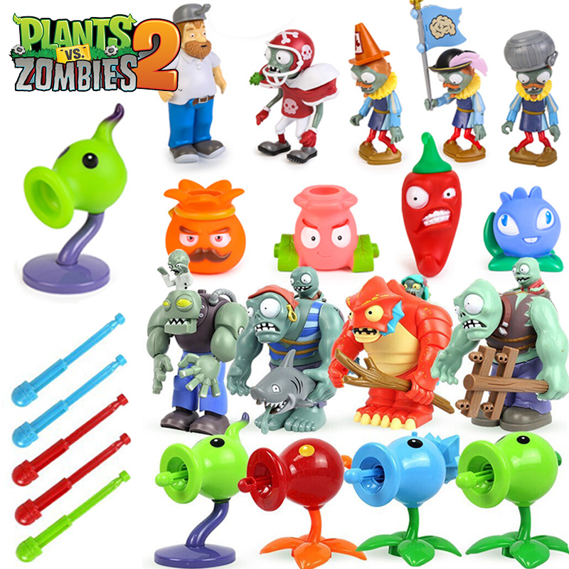 Plants Vs Zombies Toy set No B - огляд і ціна Model Kit Zombie