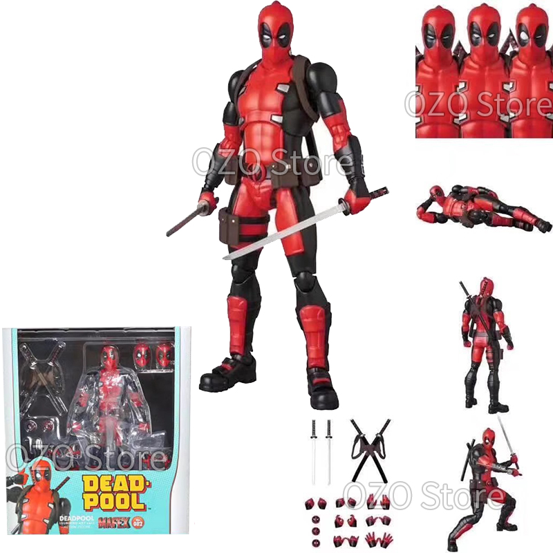 16cm Deadpool Figure Mafex 082 - огляд і ціна Model Kit Deadpool