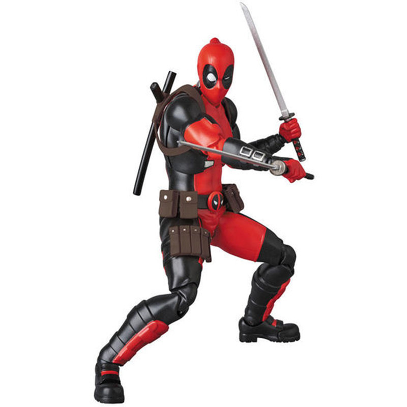 16cm Deadpool Figure Mafex 082 - огляд і ціна Model Kit Deadpool