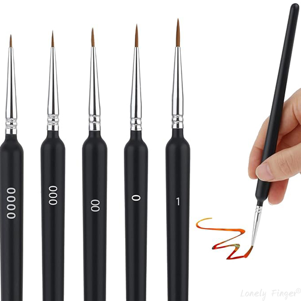 5/11Pcs Paint Brushes Set, Art - огляд і ціна Model Kit Acrylic Paint