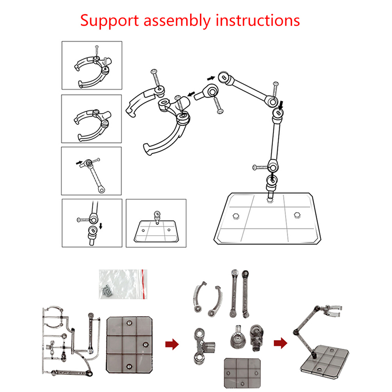 1Set Action Figure Base Suitab - огляд і ціна Model Kit Jms