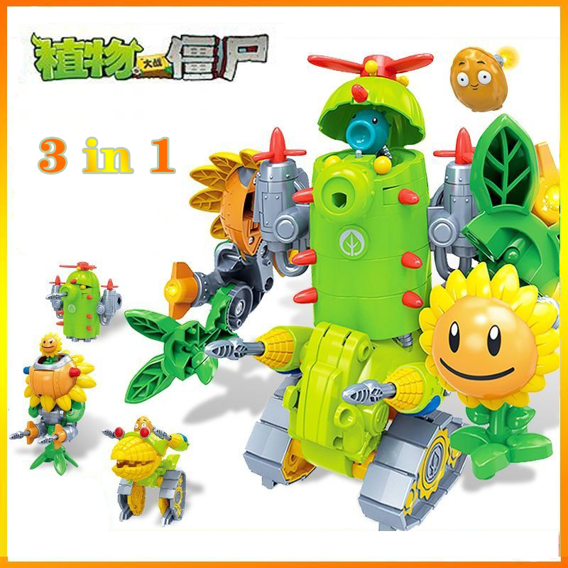 2024 New Plants Vs. Zombies Ro - огляд і ціна Model Kit Zombie