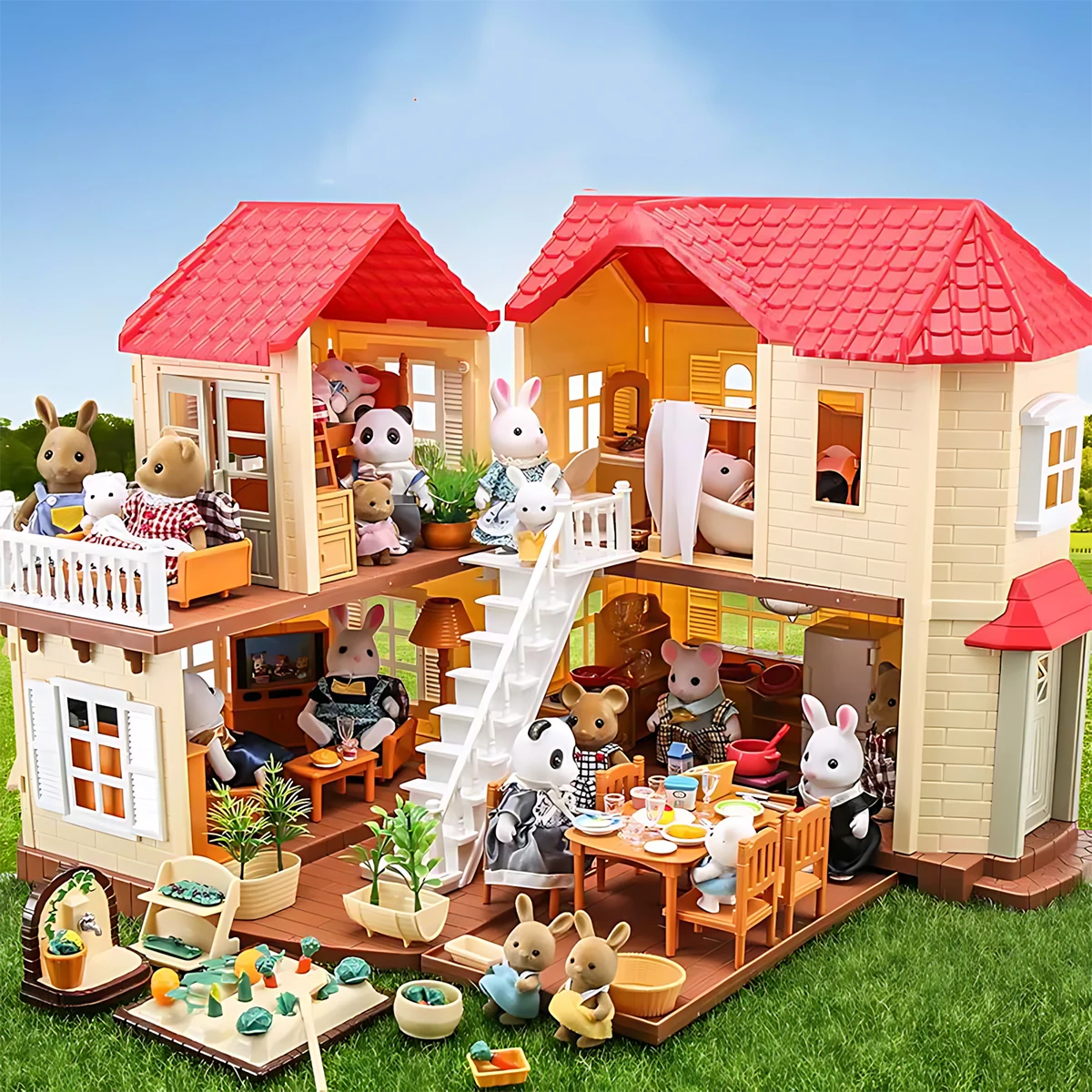 Miniature Furniture 1:12 Dollh - огляд і ціна Model Kitchen Set