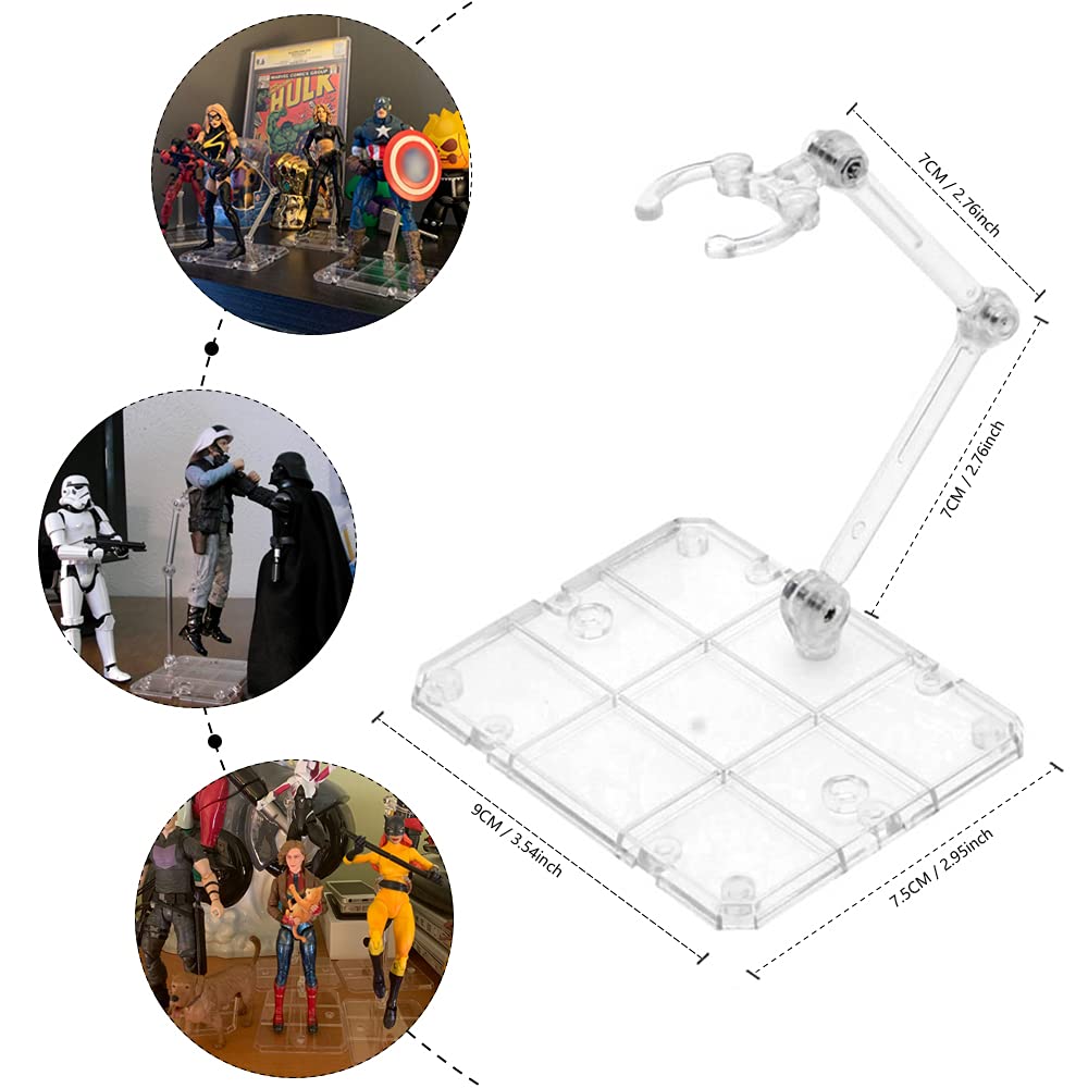 Clear Action Figure Stand,Asse - огляд і ціна Model Kit Jms