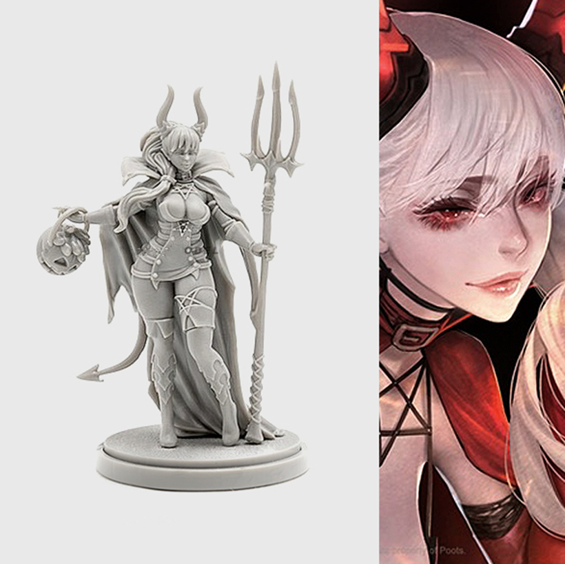 model kit resin kit  KINGDOM D - огляд і ціна Model Kit Kotobukiya