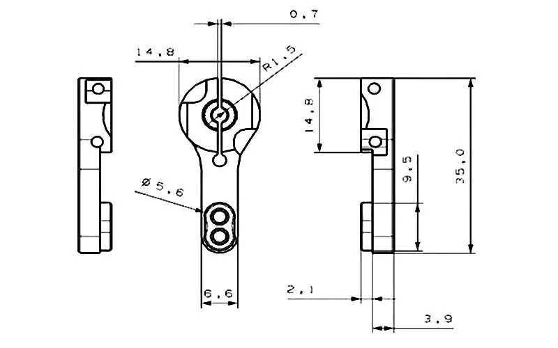 NEEBRC 25T RC Servo Horn Alumi - огляд і ціна Frame Model Kit